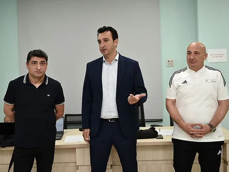 Bakıda UEFA-nın A kateqoriyalı məşqçi kursunun I mərhələsi keçirilib