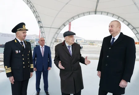 “Academician Khoshbakht Yusifzade” tanker commissioned. President Ilham Aliyev attends ceremony - UPDATED