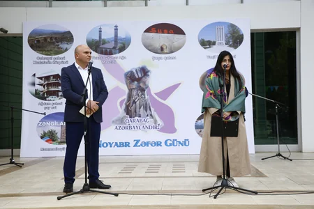 Marneulidə Zəfər Günü qeyd olunub