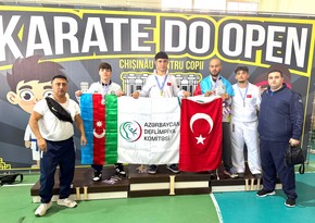 Azərbaycan karateçiləri Moldovadakı beynəlxalq turnirdə uğurla çıxış ediblər