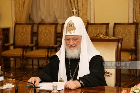 Allahşükür Paşazadə Moskvanın və bütün Rusiyanın Patriarxı ilə görüşüb