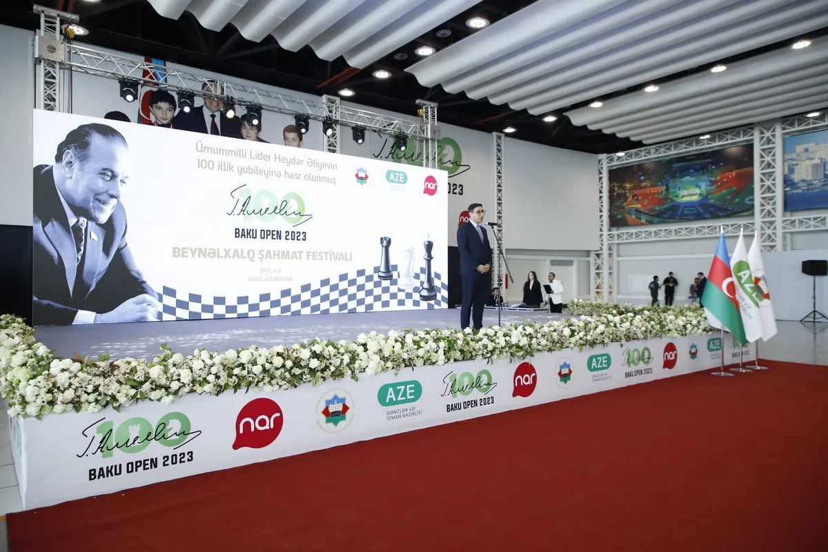 “Baku Open 2023” Beynəlxalq Şahmat Festivalının açılış mərasimi keçirilib