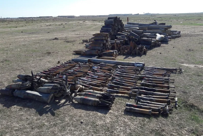 ANAMA Giləzidə 137 ədəd partlamamış hərbi sursat aşkar edib