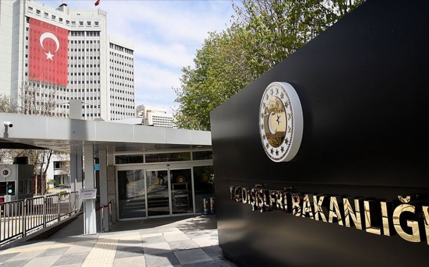 Türkiyə XİN: Azərbaycan öz suveren ərazisində zəruri hesab etdiyi tədbirləri görməli oldu
