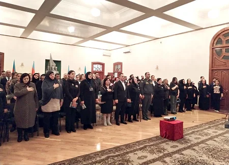 Vətən müharibəsi şəhidlərinin xatirəsi anılıb