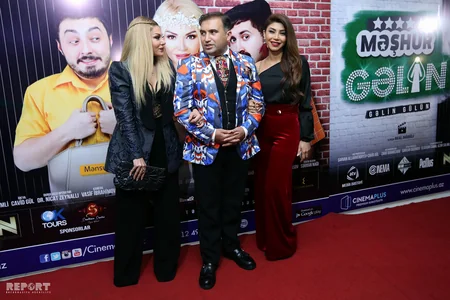 В CinemaPlus состоялся гала-вечер комедийного фильма Məşhur gəlin