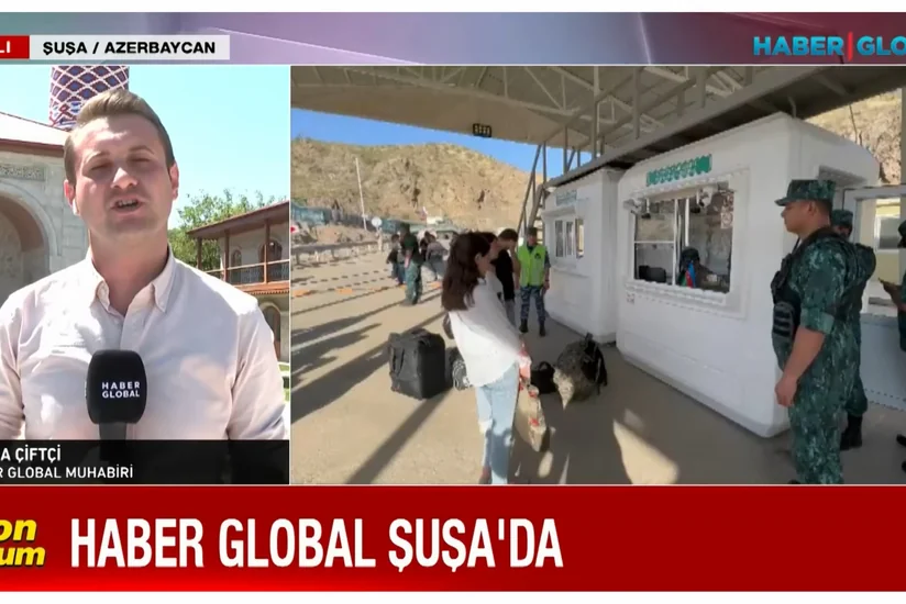 Haber Global prepares report on restoration work in Azerbaijan’s Shusha