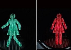 Australia introduces “female” crossing lights