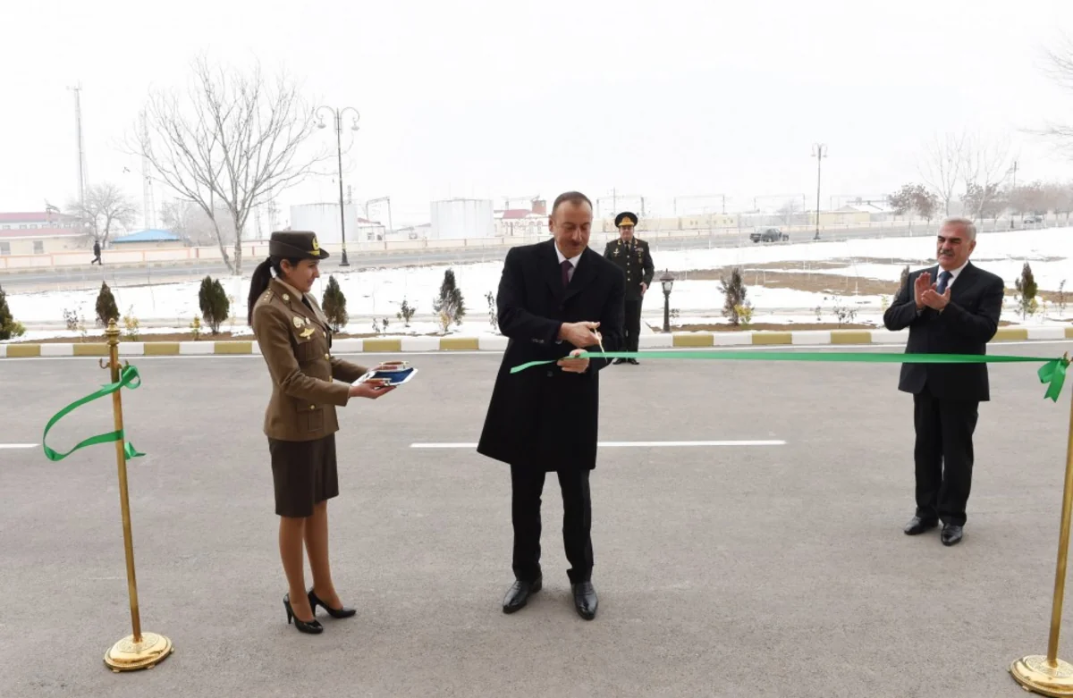 Residential building for MES officers and ensigns in Nakhchivan inaugurated