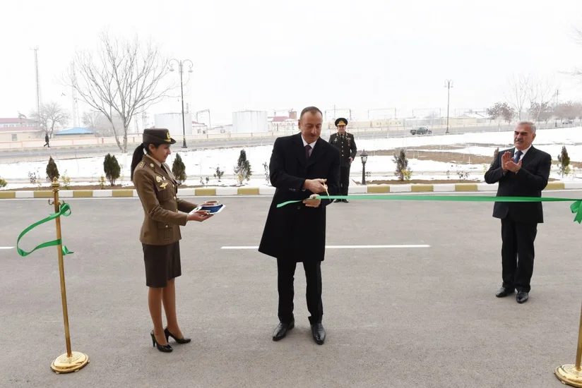 Residential building for MES officers and ensigns in Nakhchivan inaugurated