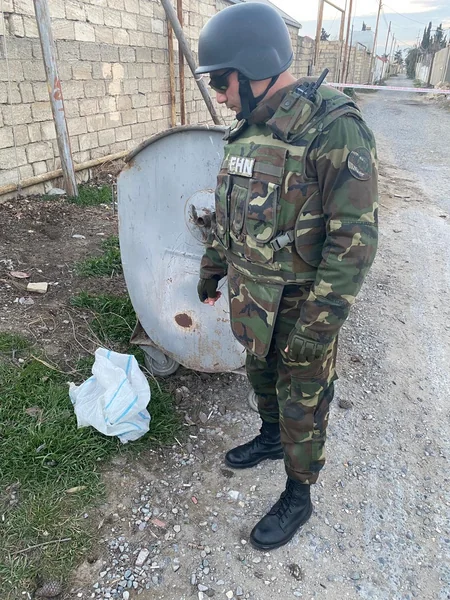 В Баку обнаружены боеприпасы