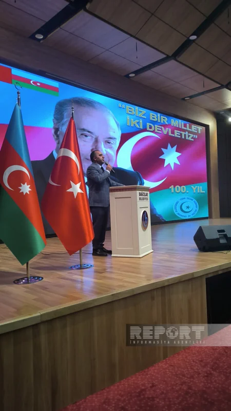 İstanbulda Heydər Əliyevin anadan olmasının 100-cü ildönümü ilə bağlı konfrans keçirilib