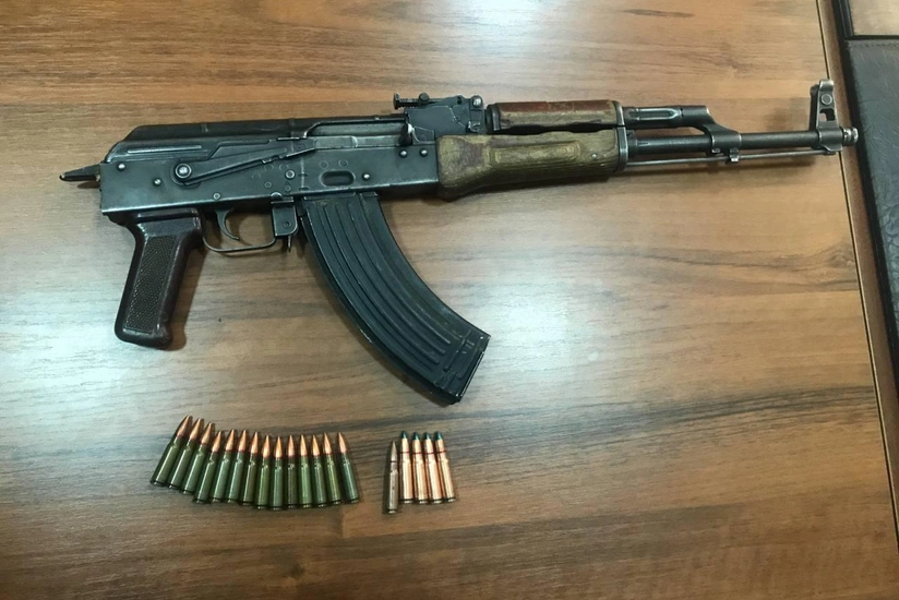 Bakıda üzərində Kalaşnikov gəzdirən şəxs saxlanıldı