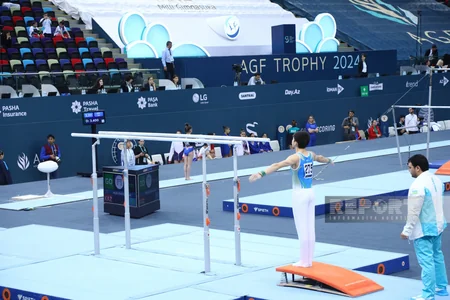 Bakıda idman gimnastikası üzrə “AGF Trophy” turnirinə start verilib