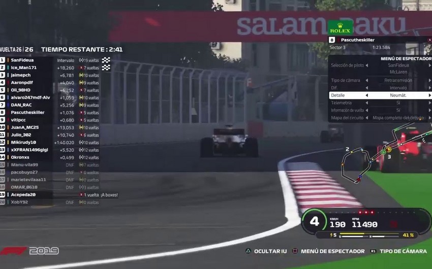 Formula 1: Date of Virtual Azerbaijan GP announced
