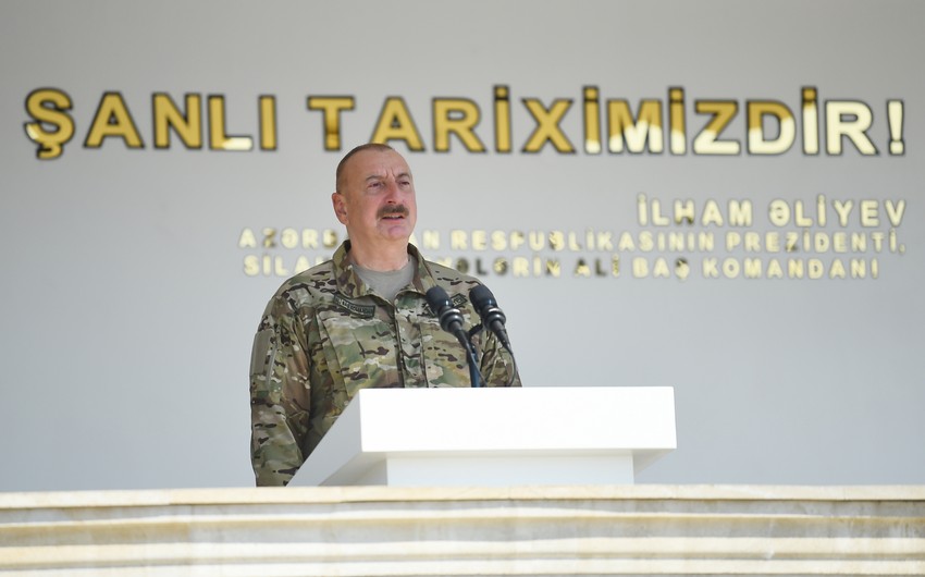 Prezident: Xüsusi Təyinatlı Qüvvələrinin sayı böyük dərəcədə artırılıb