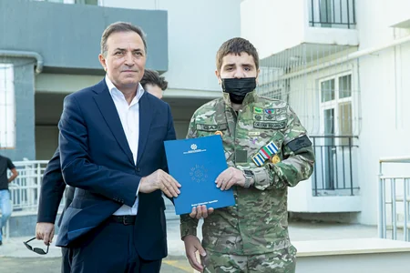 Daha 50 şəhid ailəsi və müharibə əlilinə yeni mənzillər təqdim olunub