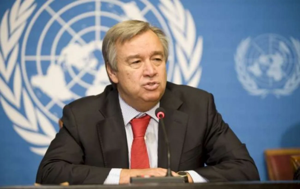 The UN Secretary-General expressed concern on US strikes to Syria