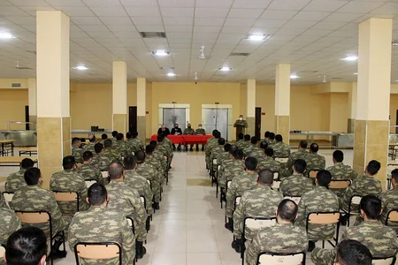 Hərbi qulluqçuların psixoloji sahədə maarifləndirilməsi üzrə tədbirlər keçirilib