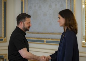 Ukrayna ilə İsveçrə Kiyevə dəstək və Rusiyaya sanksiya təzyiqlərini müzakirə ediblər
