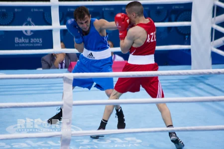 Baku-2015: Azerbaijani boxer reaches 1/4 finals