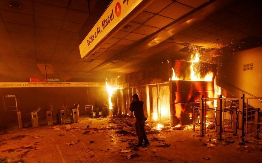 State of emergency declared in Chilean capital