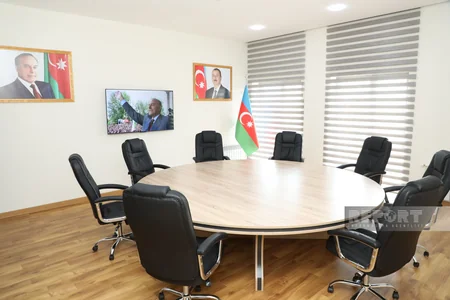 Pirallahı rayon prokurorluğunun yeni inzibati binasının açılışı olub
