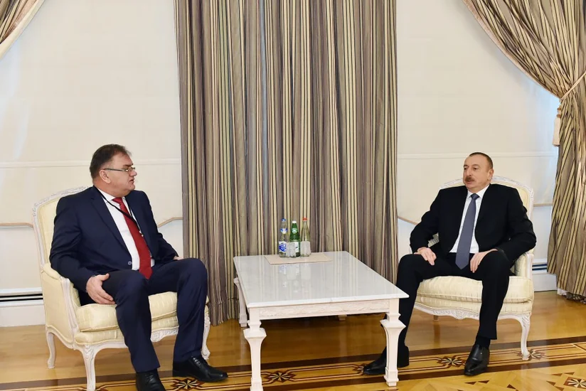 President Ilham Aliyev receives Chairman of Presidency of Bosnia and Herzegovina Mladen Ivanic