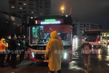 BNA sürücüləri yağışlı hava ilə əlaqədar diqqətli olmağa çağırıb