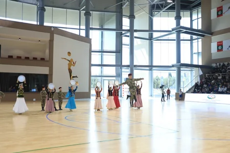Gəncədə Heydər Əliyevin anadan olmasının 101-ci ildönümünə həsr olunmuş respublika voleybol turniri keçirilib