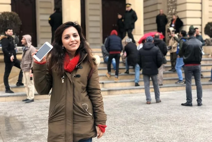 Bakıda jurnalistin itən telefonu tapıldı