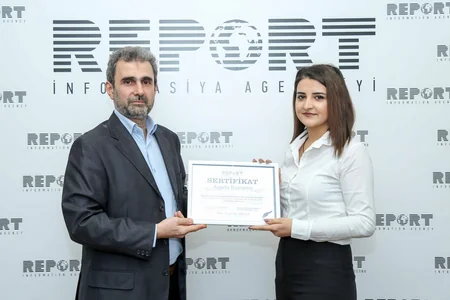 Report Media Məktəbini bitirən jurnalistlərə sertifikat təqdim edilib