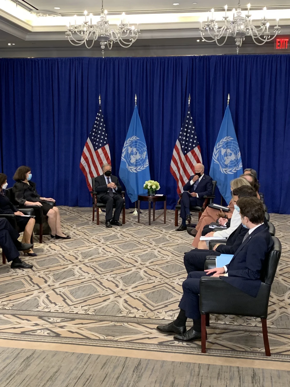 Bayden və Quterreş Nyu-Yorkda görüş keçirirlər