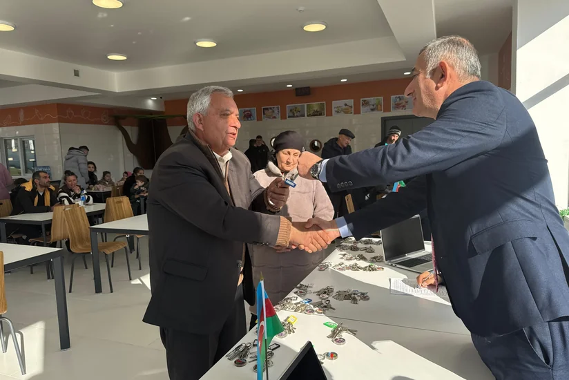 Cəbrayılda daha 49 ailəyə evlərin açarları təqdim olunub - YENİLƏNİB-3