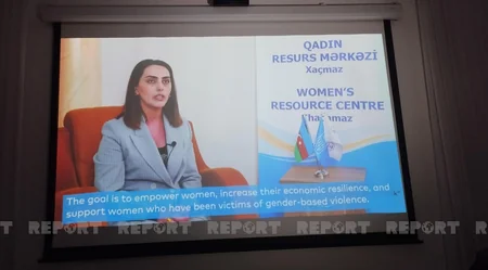Xaçmazda Qadın Resurs Mərkəzinin açılışı olub 