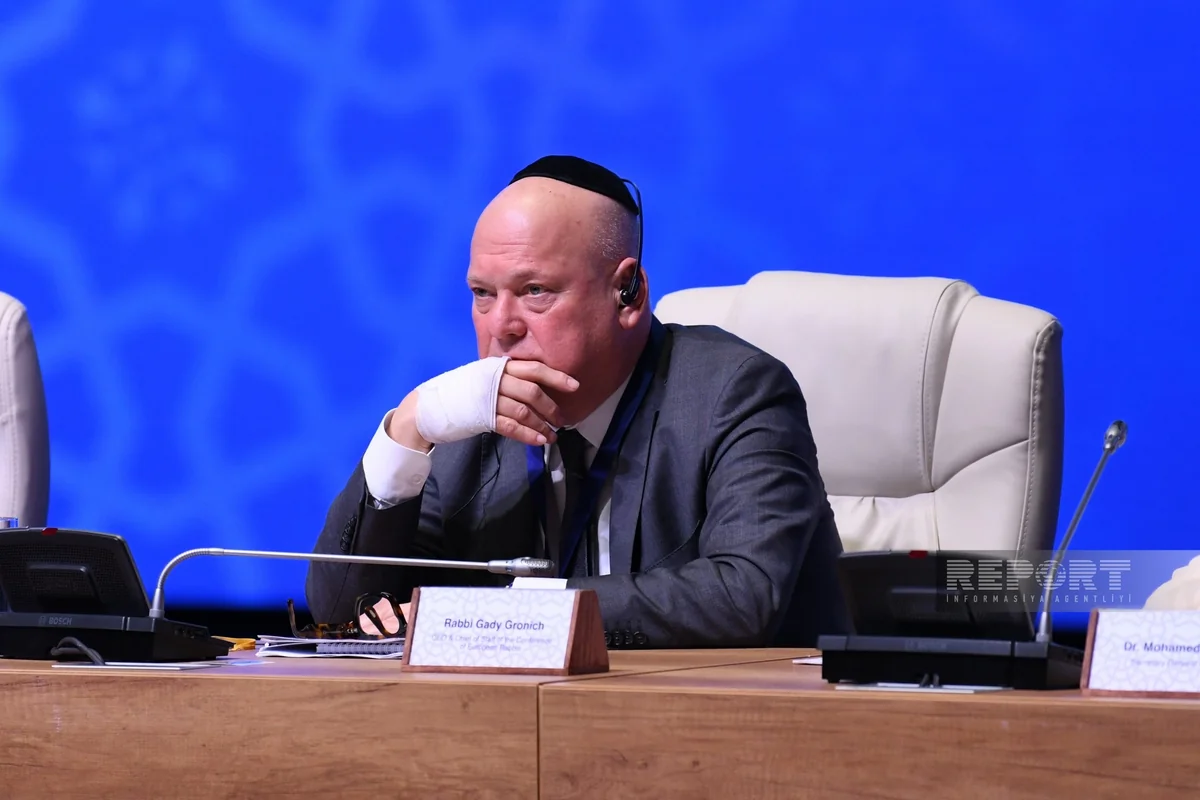 Rabbi: Representative of any religion feels safe in Baku