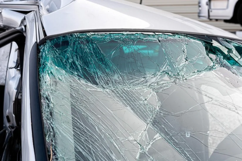 Şabranda avtomobil işıq dirəyinə çırpılıb, ölən və yaralananlar var