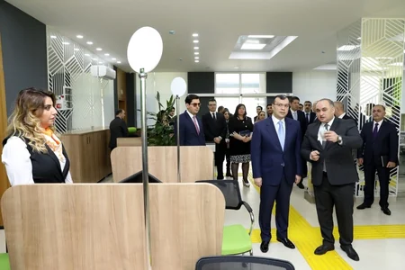 Dövlət Sosial Müdafiə Fondunun yeni Qəbul Mərkəzi açılıb