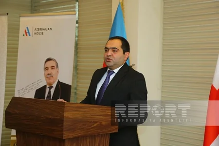 Gürcüstanda Xalq şairi Zəlimxan Yaqubun xatirəsi anılıb