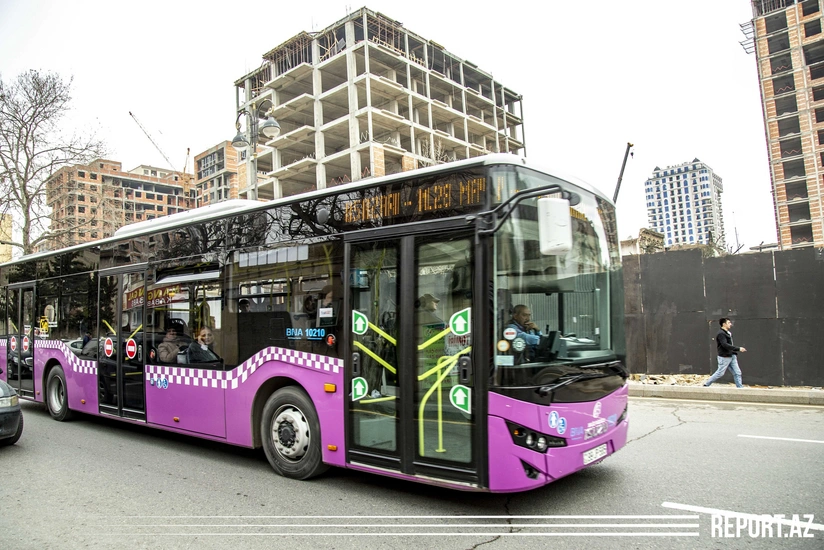 Bakıda əlavə avtobusların xəttə buraxılacağı vaxt açıqlandı