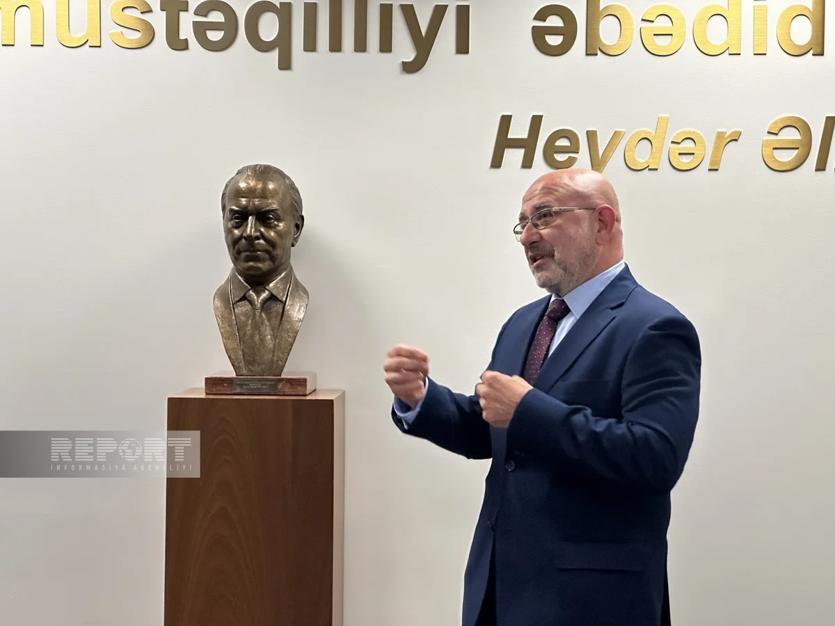 Ulu Öndərin ABŞ-dakı büstünün müəllifi: “Heydər Əliyevdə əsl liderin unikal vəhdəti vardı”