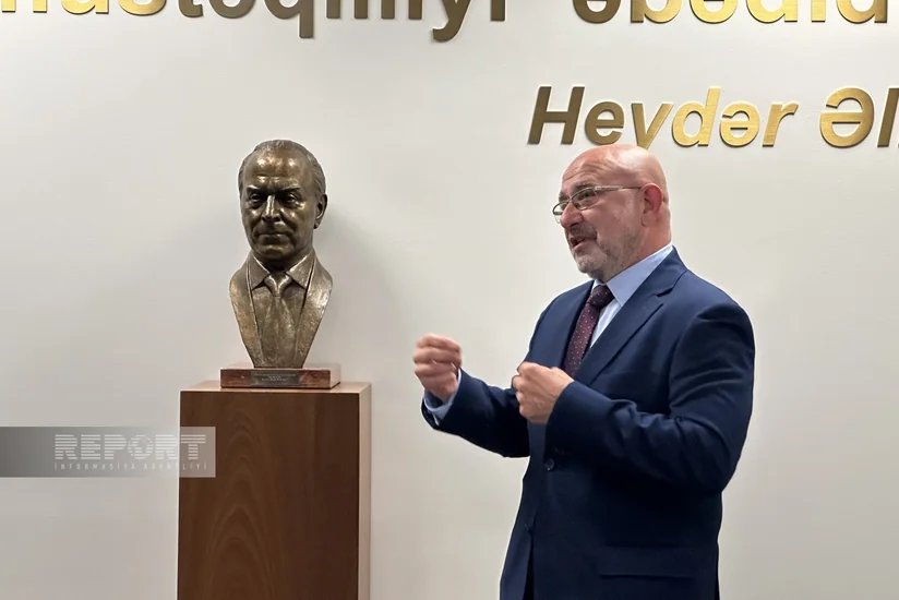 Автор бюста общенационального лидера в США: Гейдар Алиев обладал уникальным единством истинного лидера