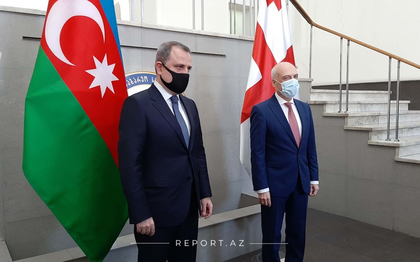Azərbaycan və Gürcüstan XİN başçılarının görüşü olub