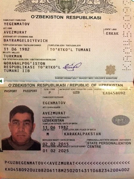 Saxta sənədlərlə Azərbaycan sərhədindən keçmək istəyən əcnəbilər saxlanılıb - FOTO