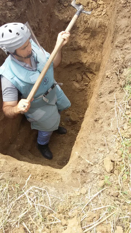 ANAMA 16 partlayış yerinə baxış keçirib