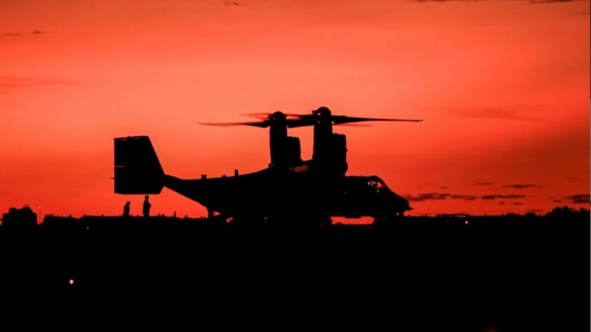 Five dead in US military plane crash