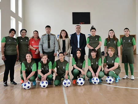 AFFA cəzaçəkmə və tərbiyə müəssisələrində futbol dərsləri təşkil edib