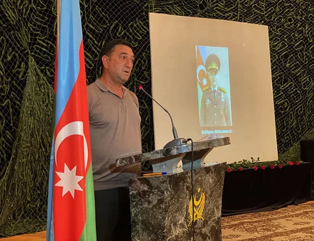 Şəhid zabit Məhəmməd Şəbiyevin anım mərasimi keçirilib