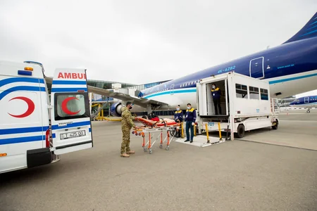 Daha 27 qazi müalicə üçün Türkiyəyə göndərildi