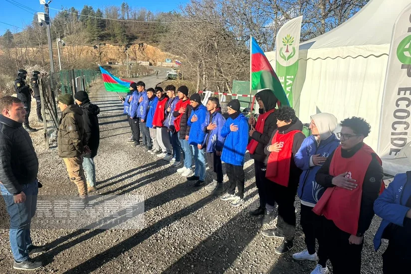 Экоакция на дороге Ханкенди-Лачын продолжается 123 дня, требования остаются неизменными